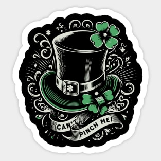 Can't Pinch Me! // St. Patrick's Day Sticker